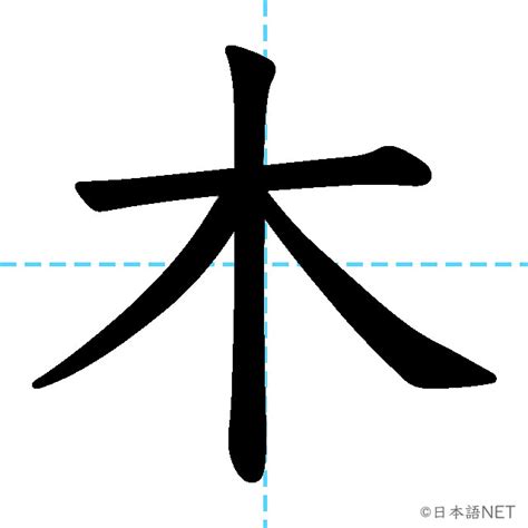 漢字 木